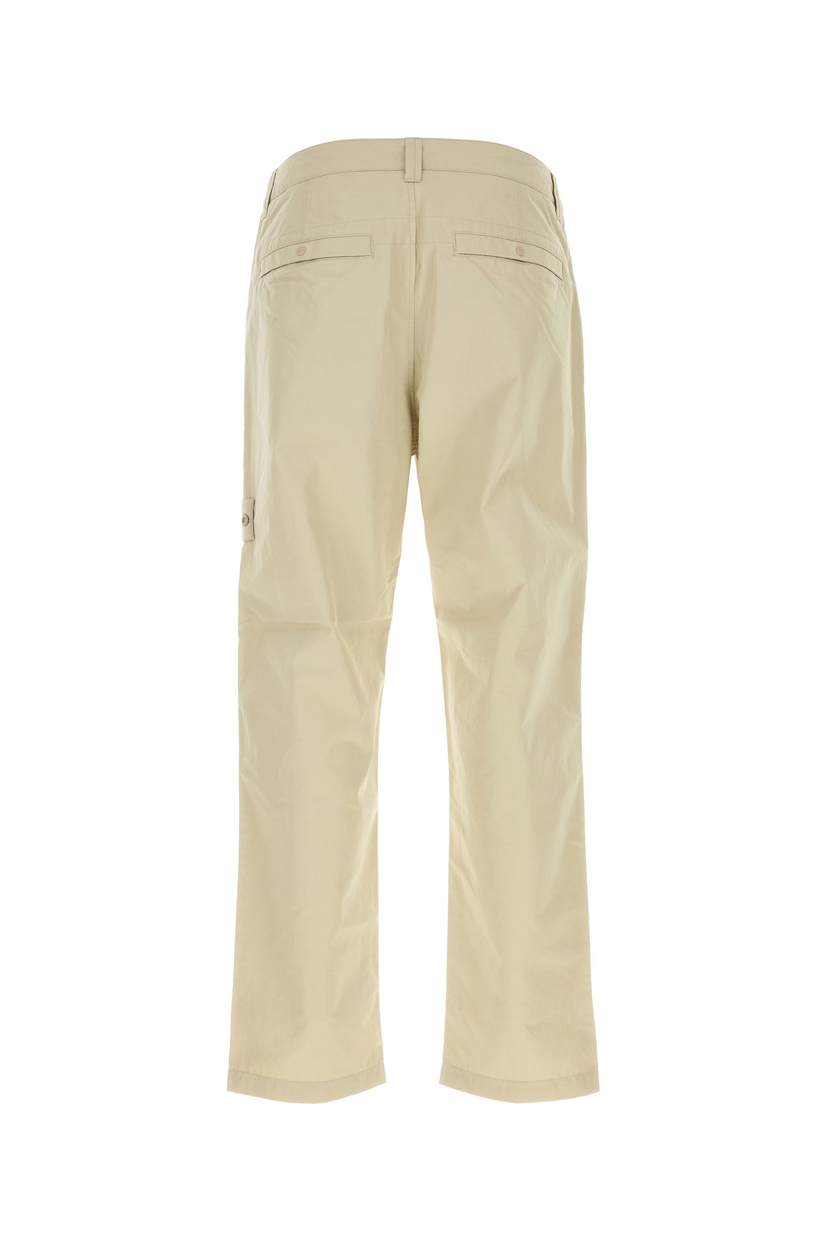 Stone Island Pantalone in cotone sabbia, view 2