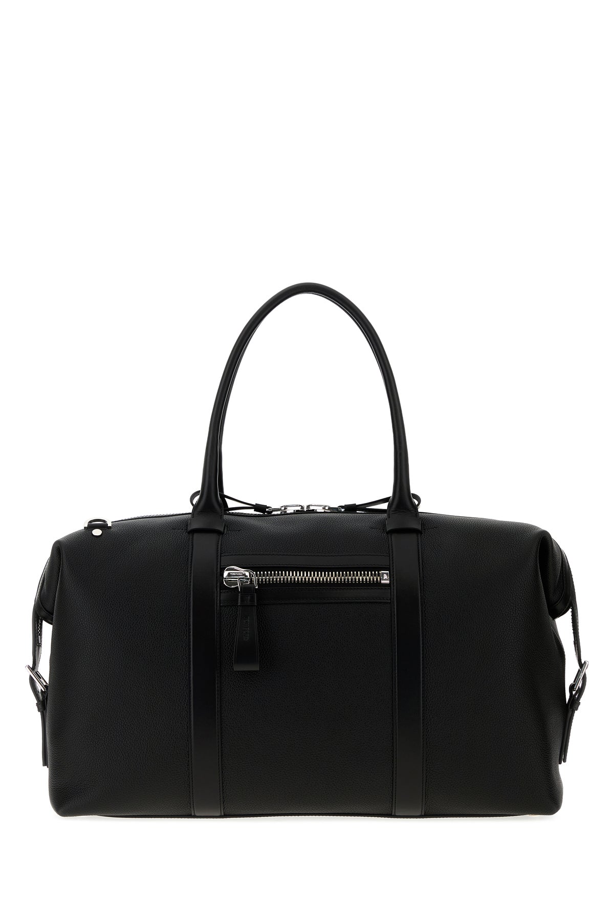 Tom Ford Borsa da viaggio in pelle nera