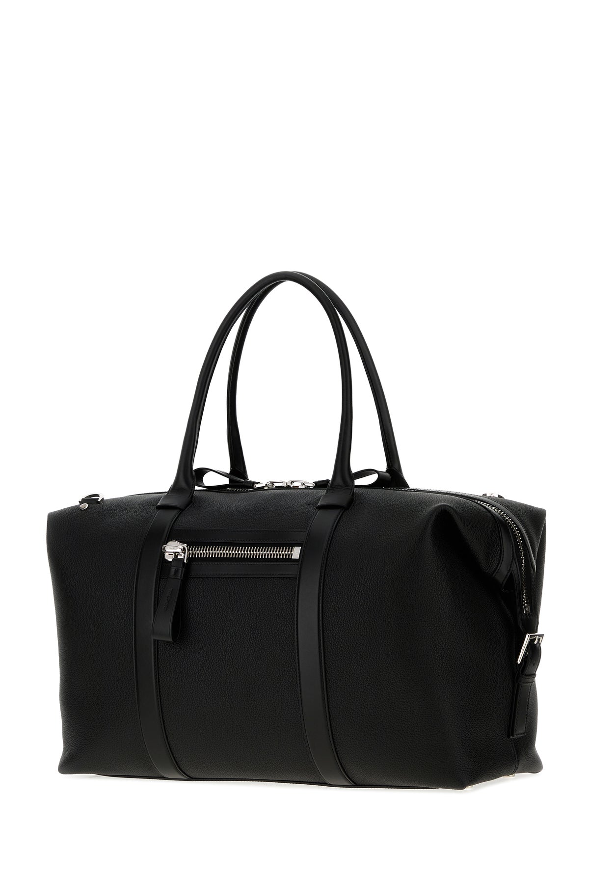 Tom Ford Borsa da viaggio in pelle nera, view 2