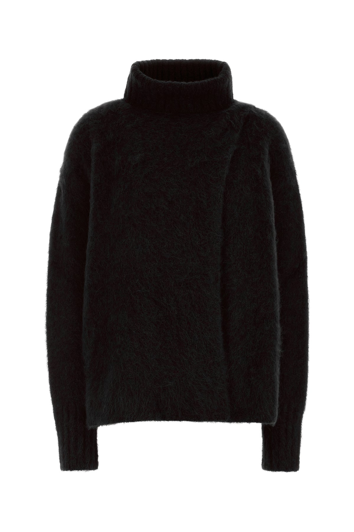 UMA WANG Maglione in misto alpaca stretch nero