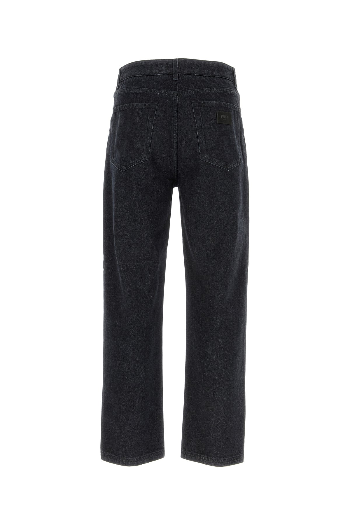 Fendi Jeans in denim nero, view 2