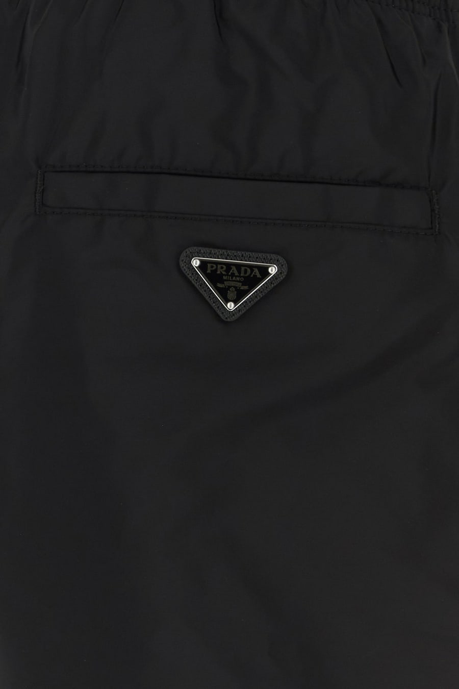Prada Bermuda mare in Re-Nylon nero, view 3