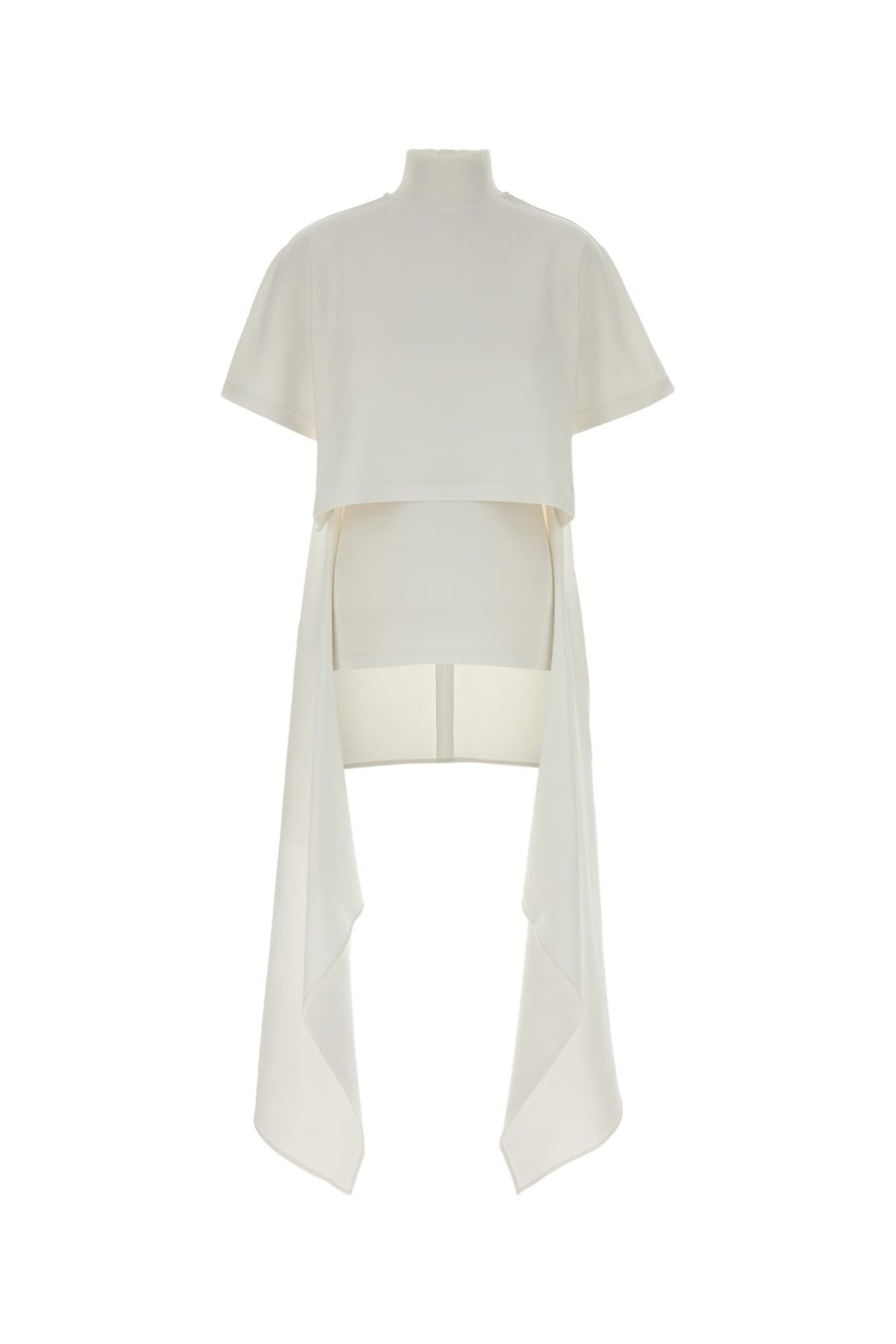 Alaïa Top in jersey bianco