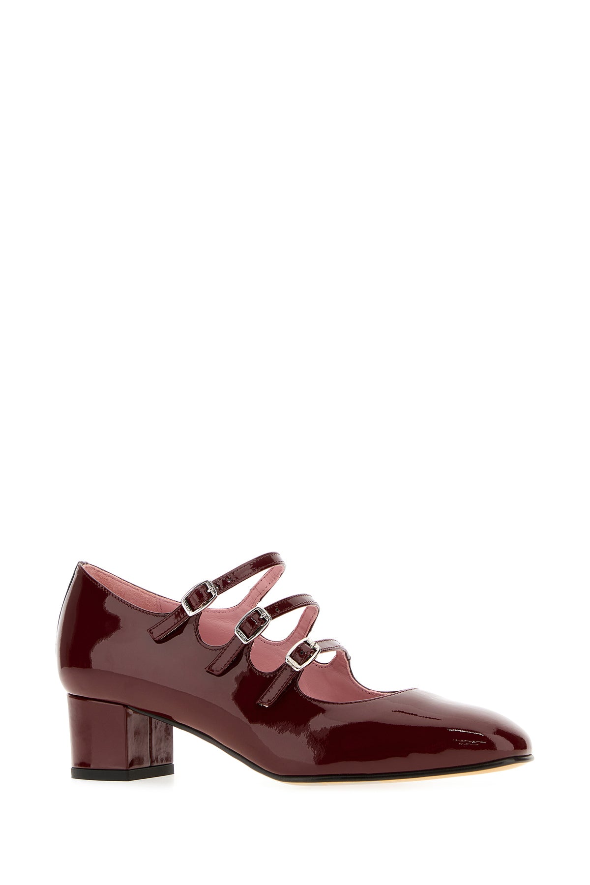 CAREL PARIS Scarpe con tacco Kina in pelle bordeaux, view 2