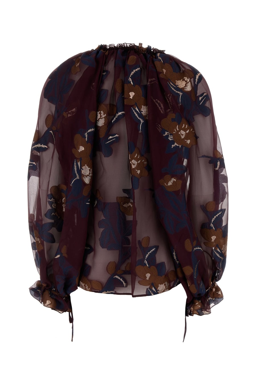 Etro Camicia in misto seta ricamata, view 2
