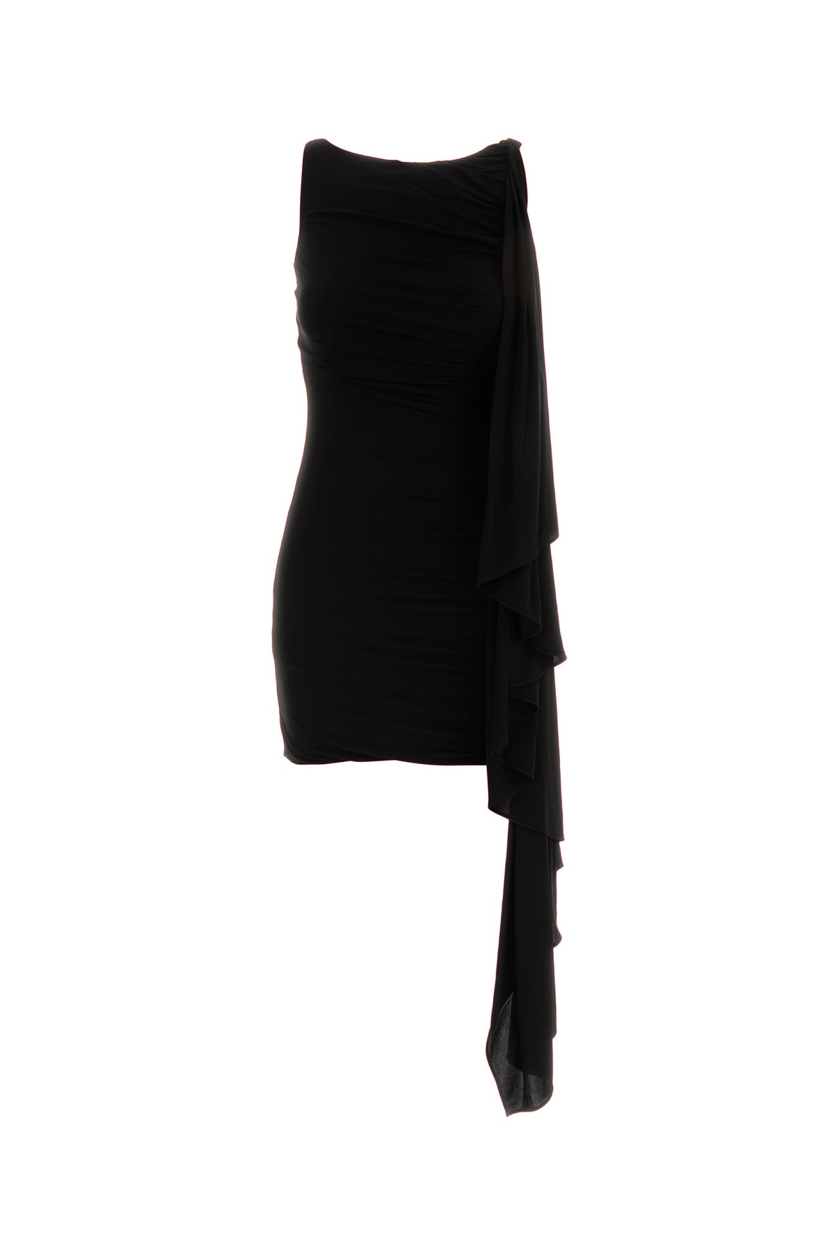 ALEXANDER WANG Mini abito in jersey nero