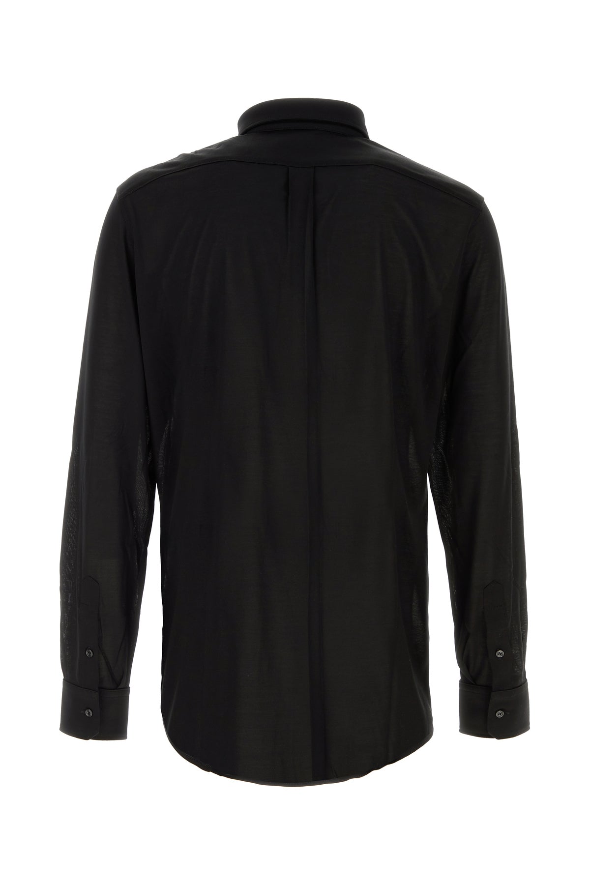Dolce & Gabbana Camicia in jersey nero, view 2