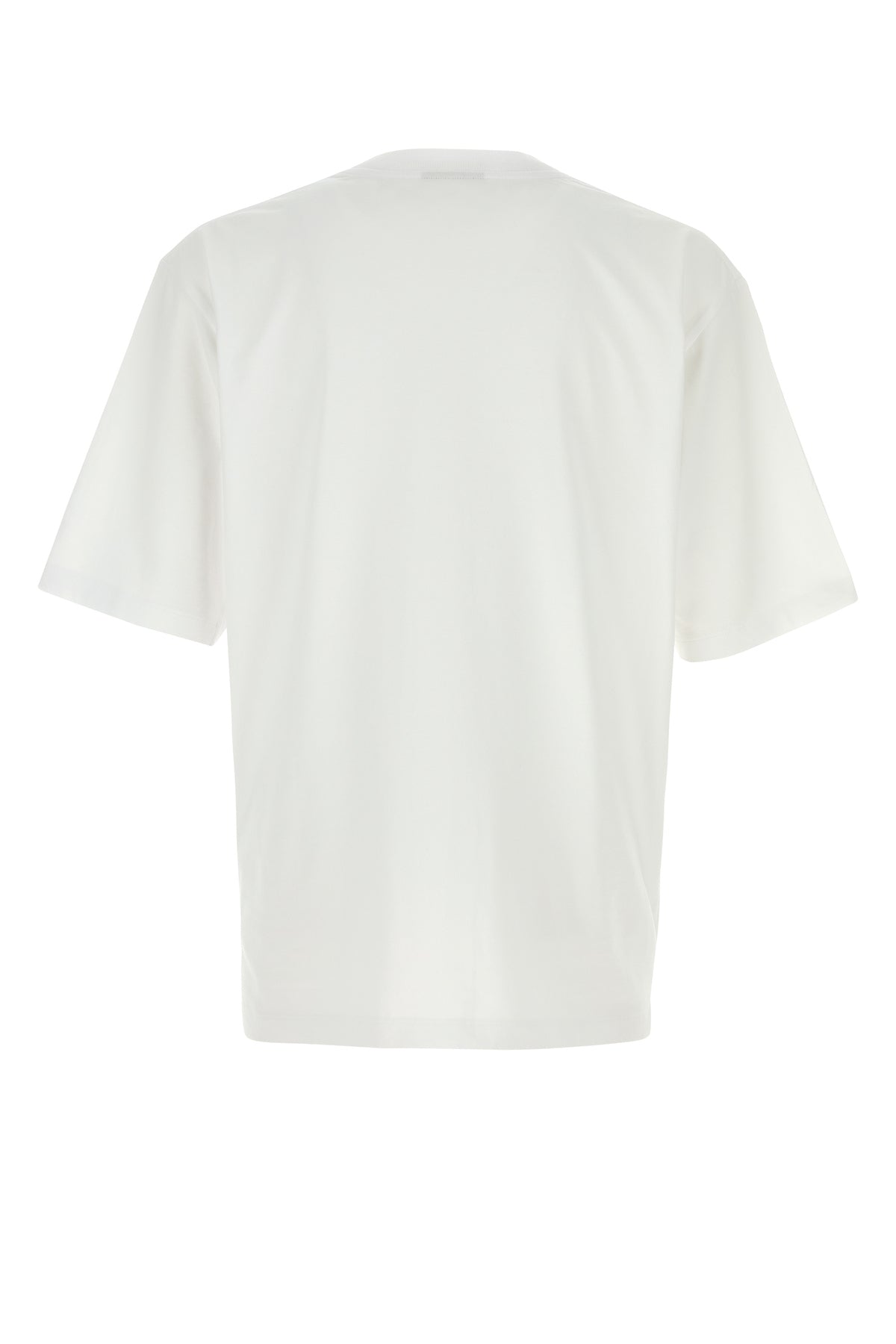 Dsquared2 T-shirt oversize in cotone bianco, view 2