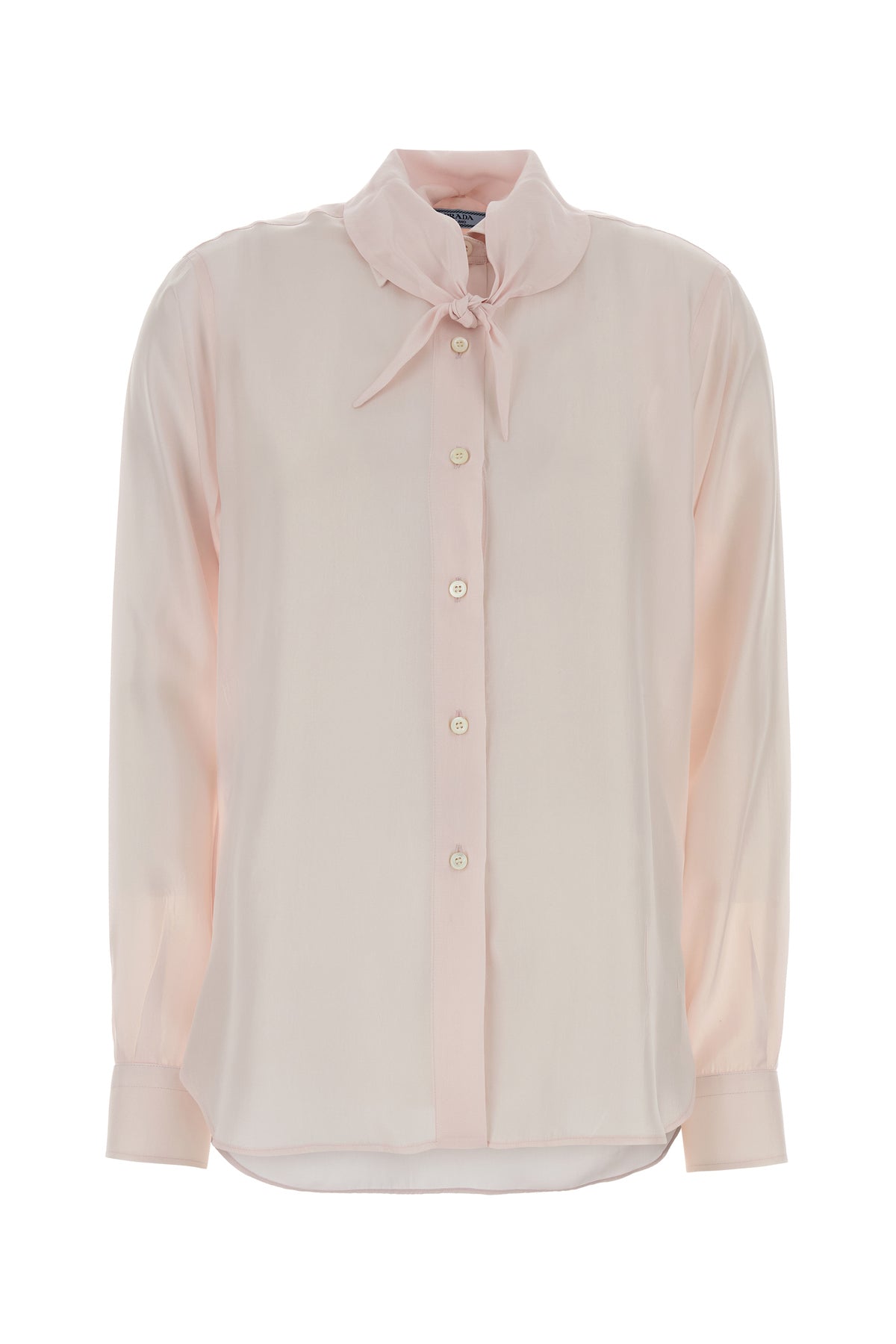 Prada Camicia in seta rosa