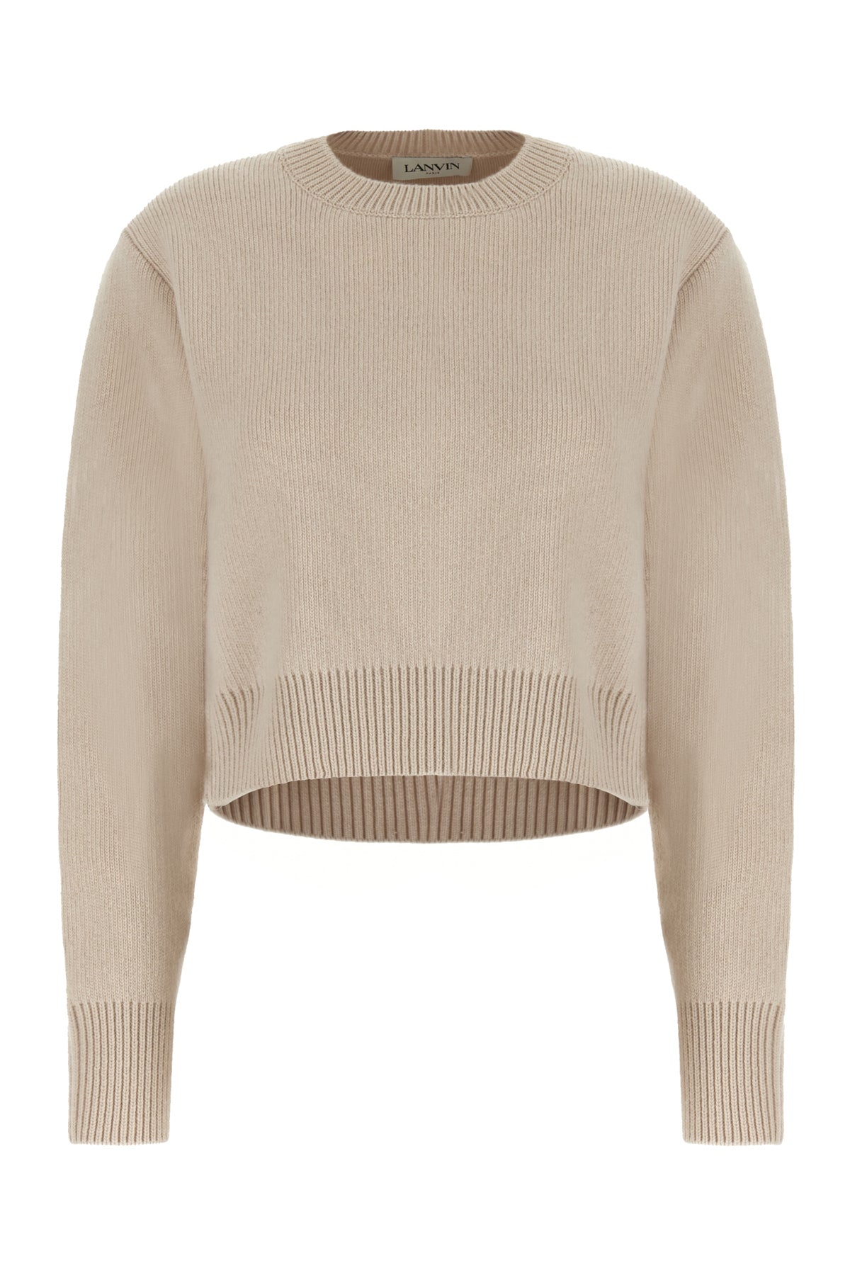 LANVIN Maglione in misto lana sabbia