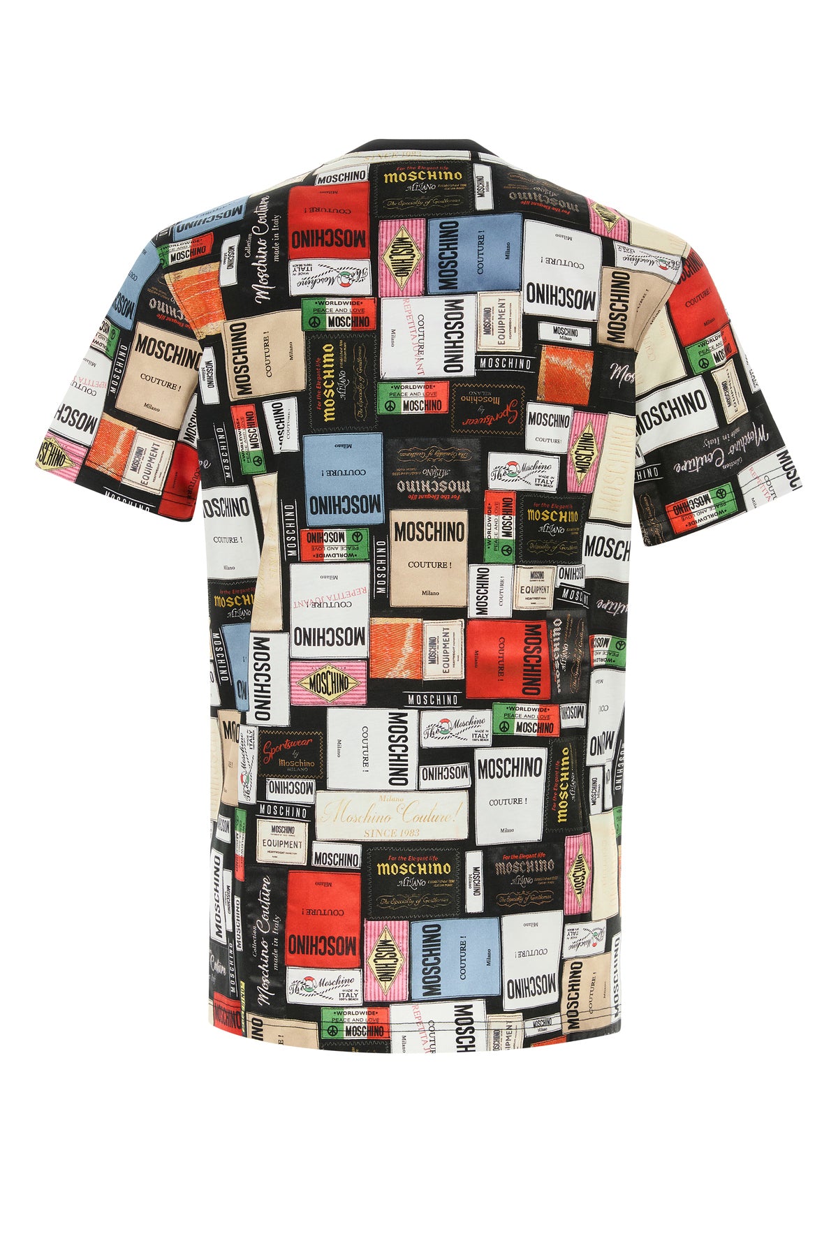 Moschino T-shirt in cotone stampato, view 2