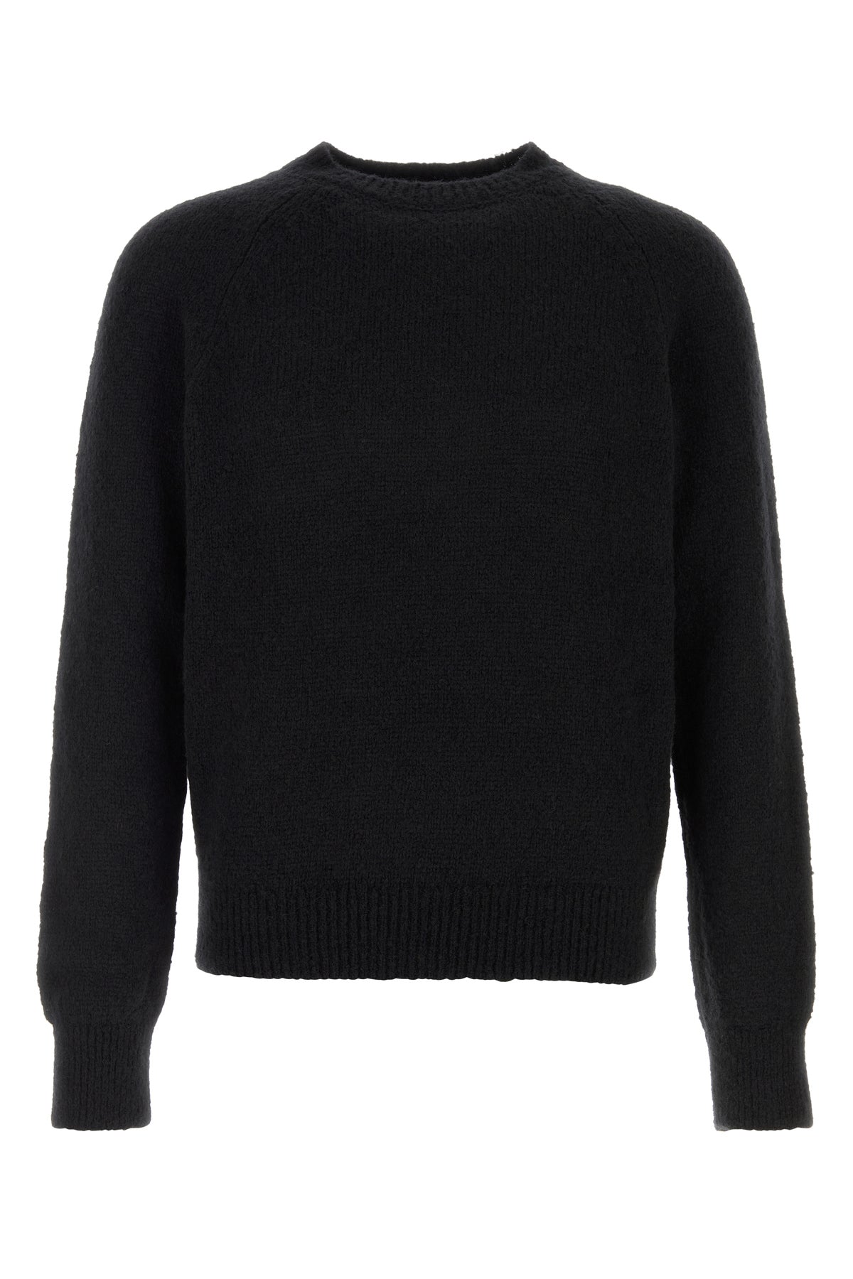 Dries Van Noten Maglione Melbourne in misto alpaca nero