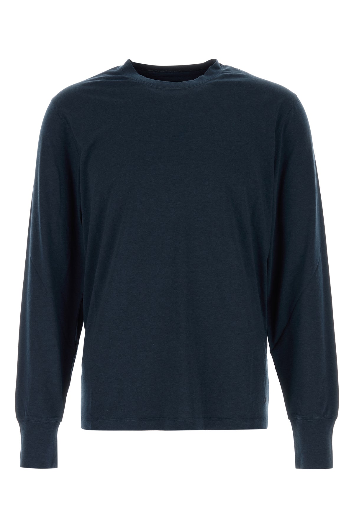 Tom Ford T-shirt in misto lyocell blu navy