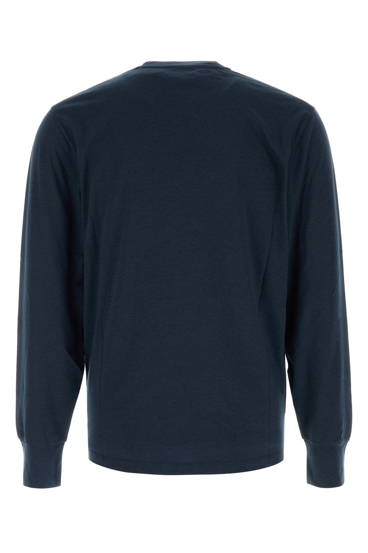 Tom Ford T-shirt in misto lyocell blu navy, view 2
