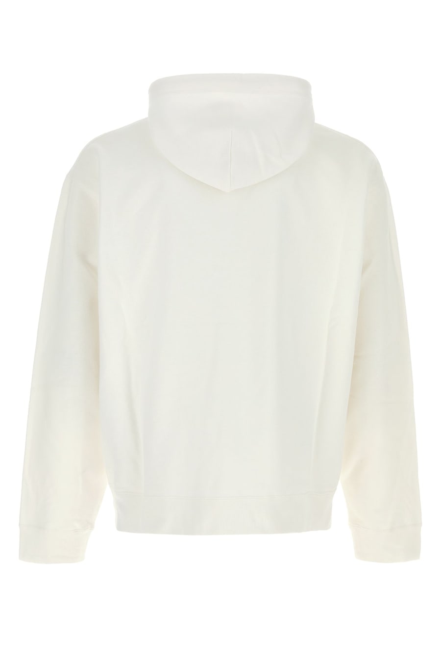 Balenciaga Felpa oversize in cotone bianco, view 2