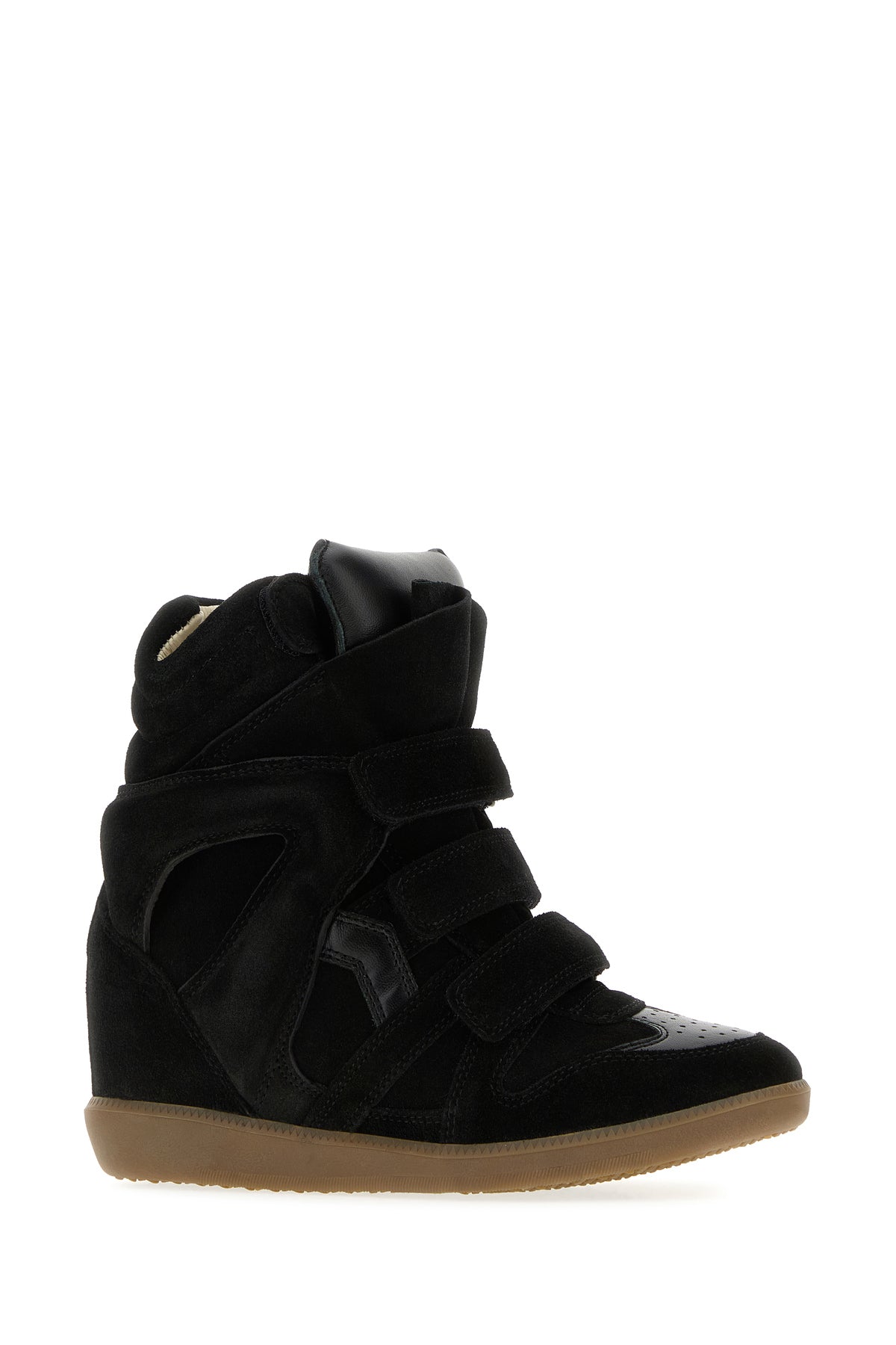 Isabel Marant Sneakers Bekett in pelle scamosciata nera, view 2
