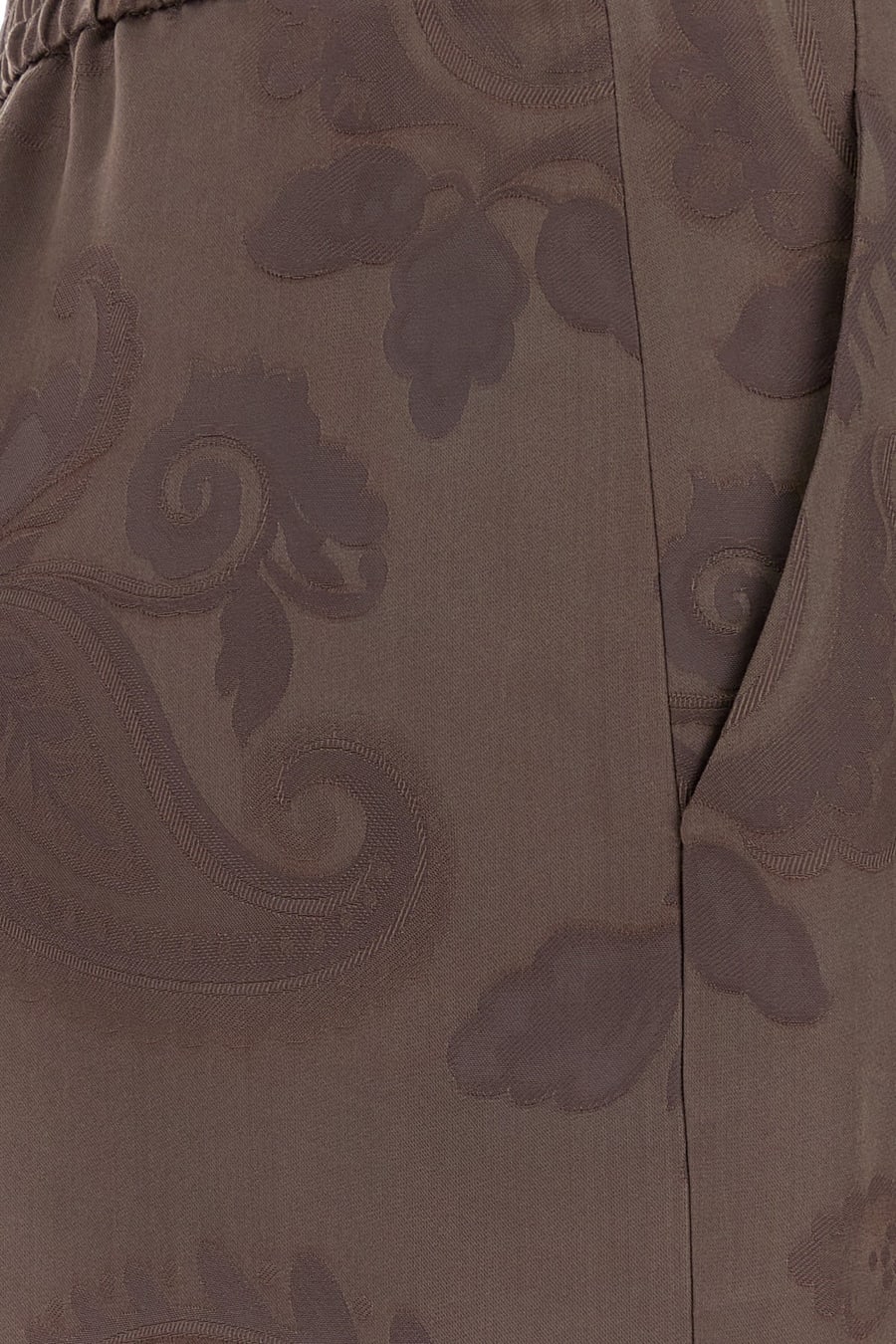 Etro Pantalone in jacquard ricamato, view 3