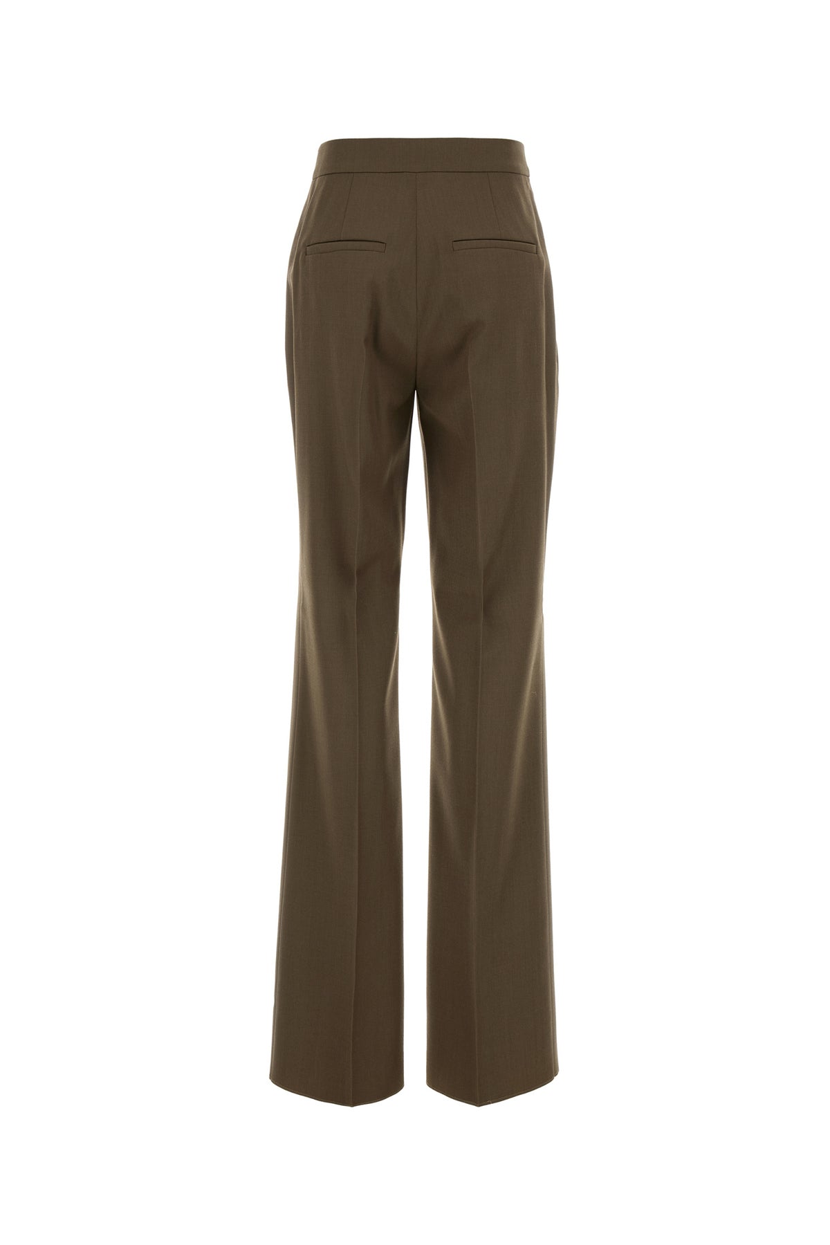 Max Mara Pantalone Calte in lana kaki, view 2