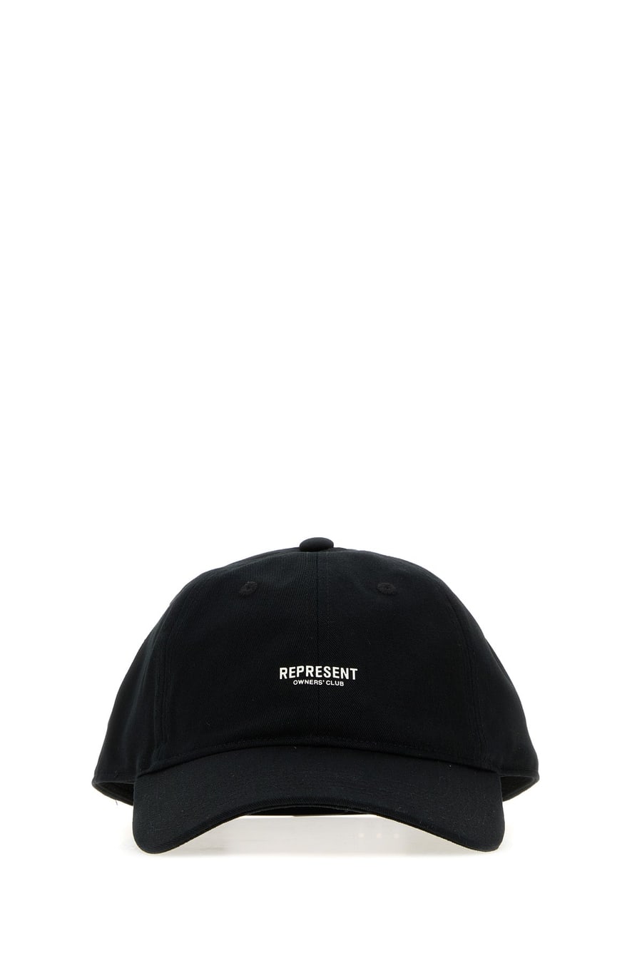 REPRESENT Cappello da baseball in cotone nero