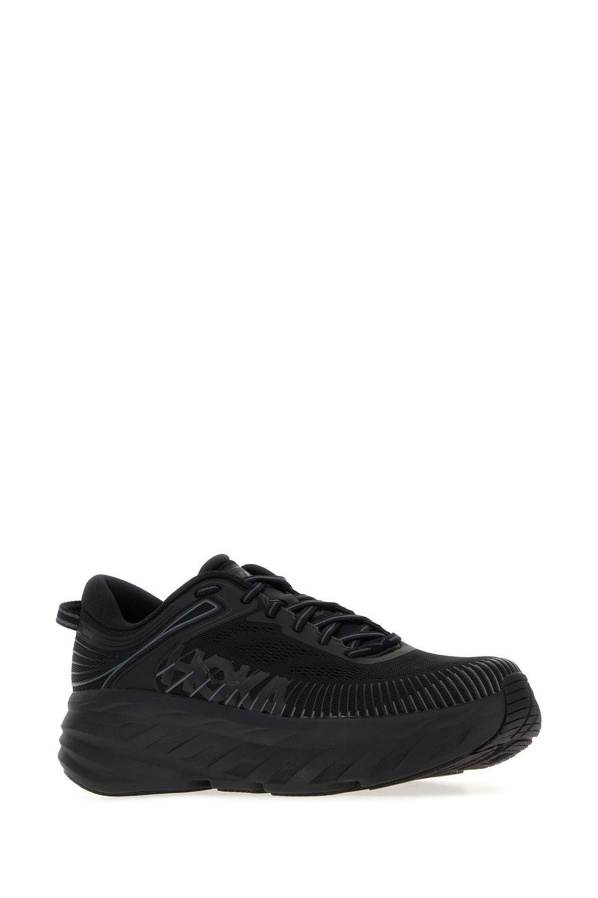 HOKA ONE ONE Sneakers Bondi 7 in tessuto nero, view 2