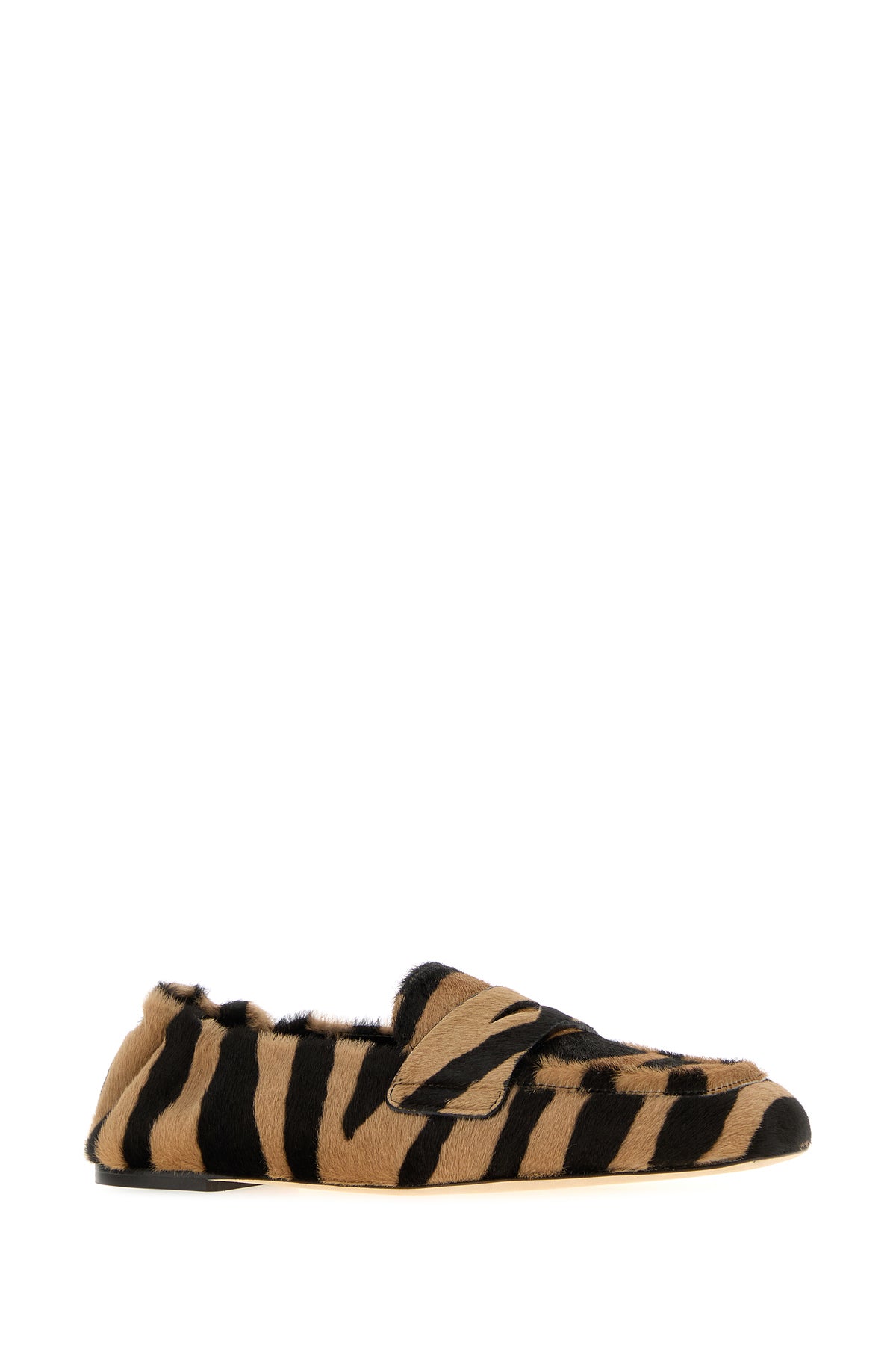 STUART WEITZMAN Mocassini Bryant in cavallino stampato, view 2
