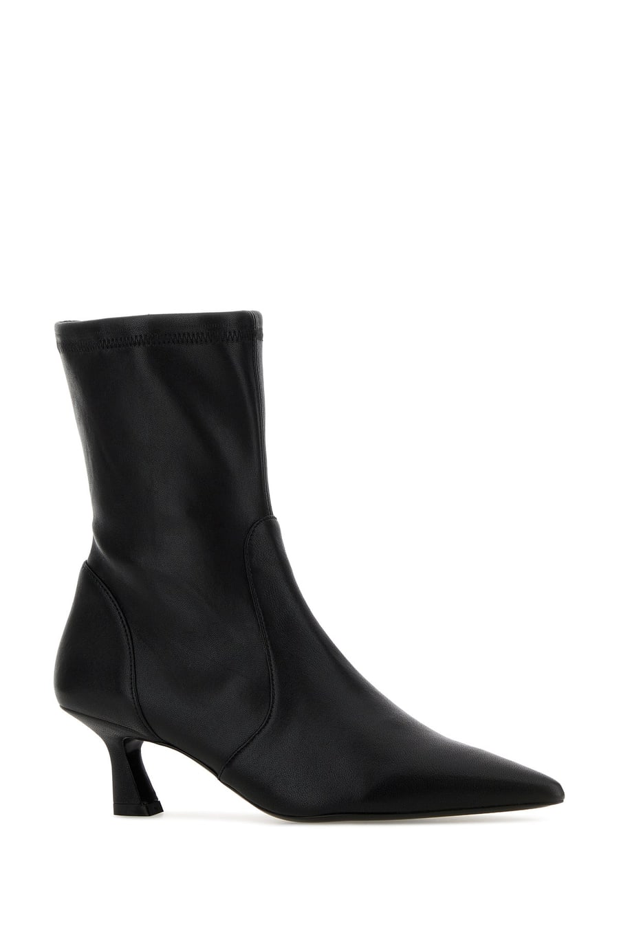 STUART WEITZMAN Stivaletti Vinnie in pelle nera, view 2
