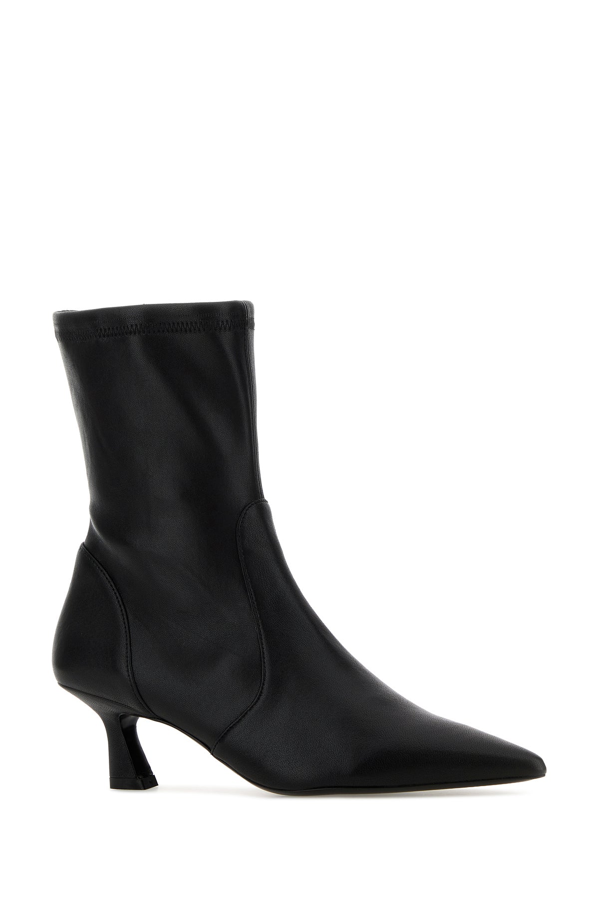 STUART WEITZMAN Stivaletti Vinnie in pelle nera, view 2