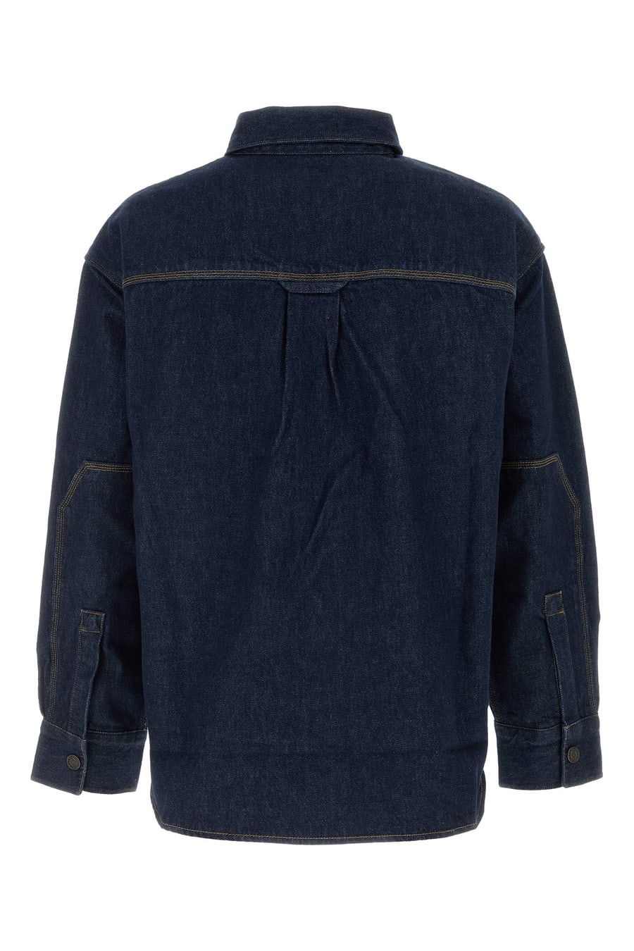 AGOLDE Camicia Corwin in denim blu, view 2