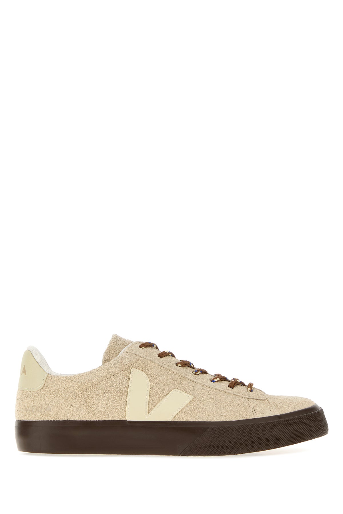 VEJA Sneakers Campo in pelle scamosciata sabbia