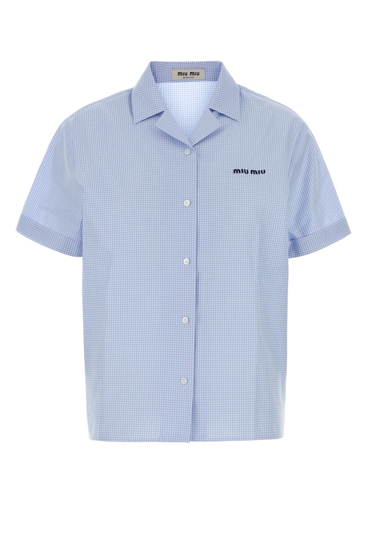 Miu Miu Camicia in cotone ricamato