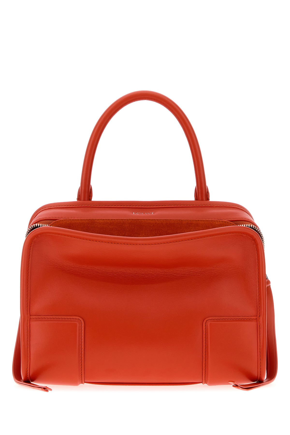 Loewe Borsa a mano Amazona piccola in pelle corallo