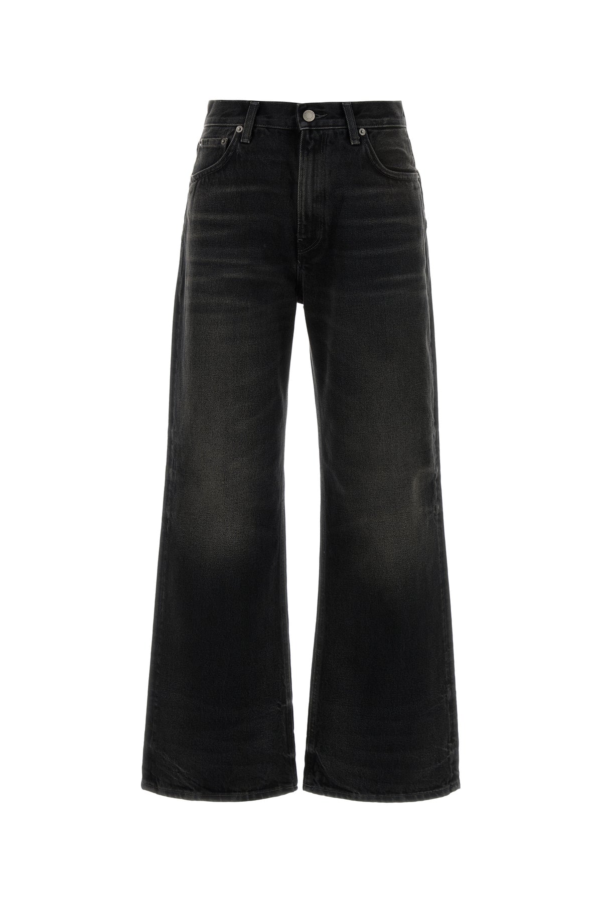 HAIKURE Jeans dalla gamba ampia Bethany in denim nero