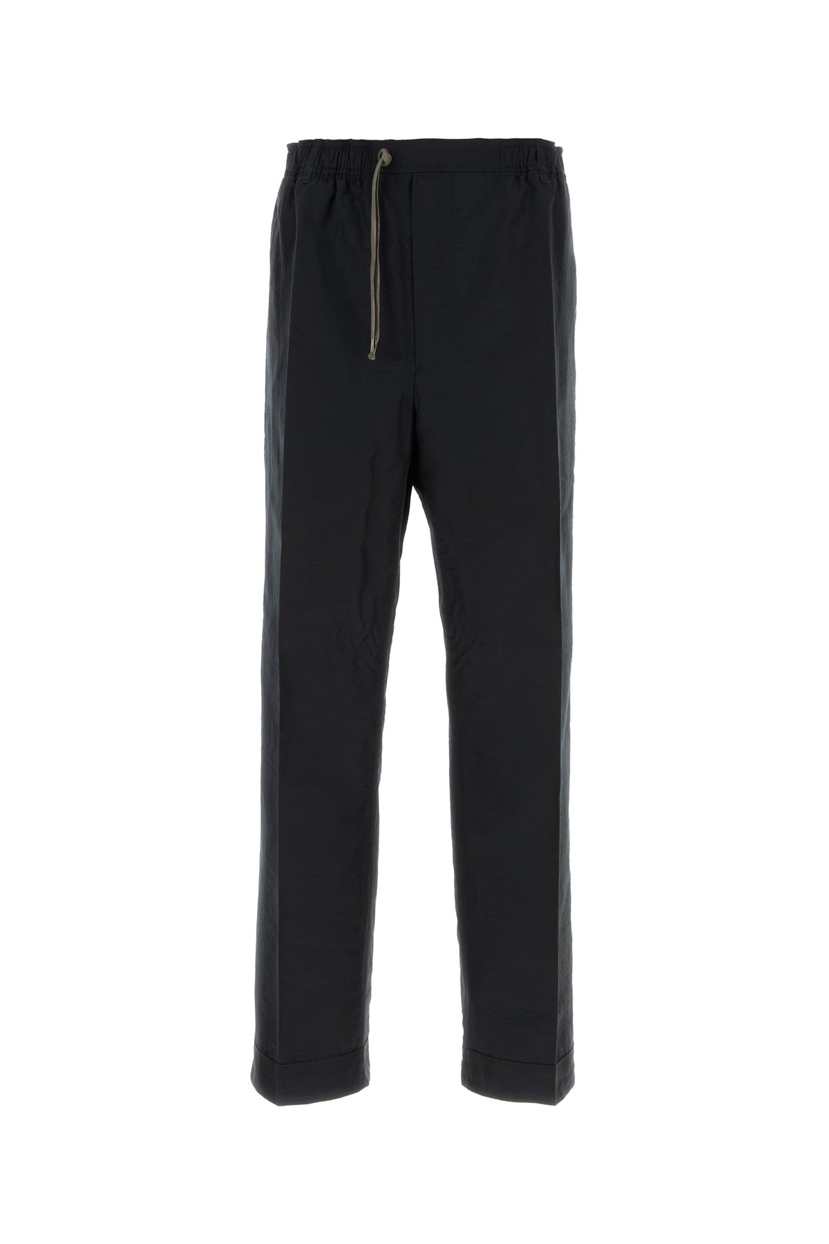 Maison Margiela Pantalone in misto cotone blu notte