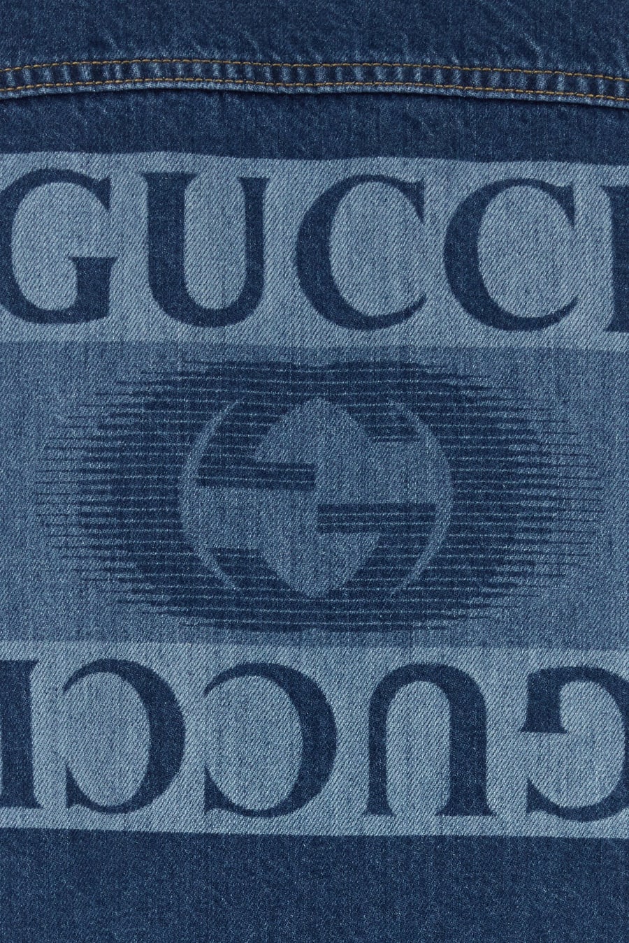 Gucci Giubbino in denim, view 3