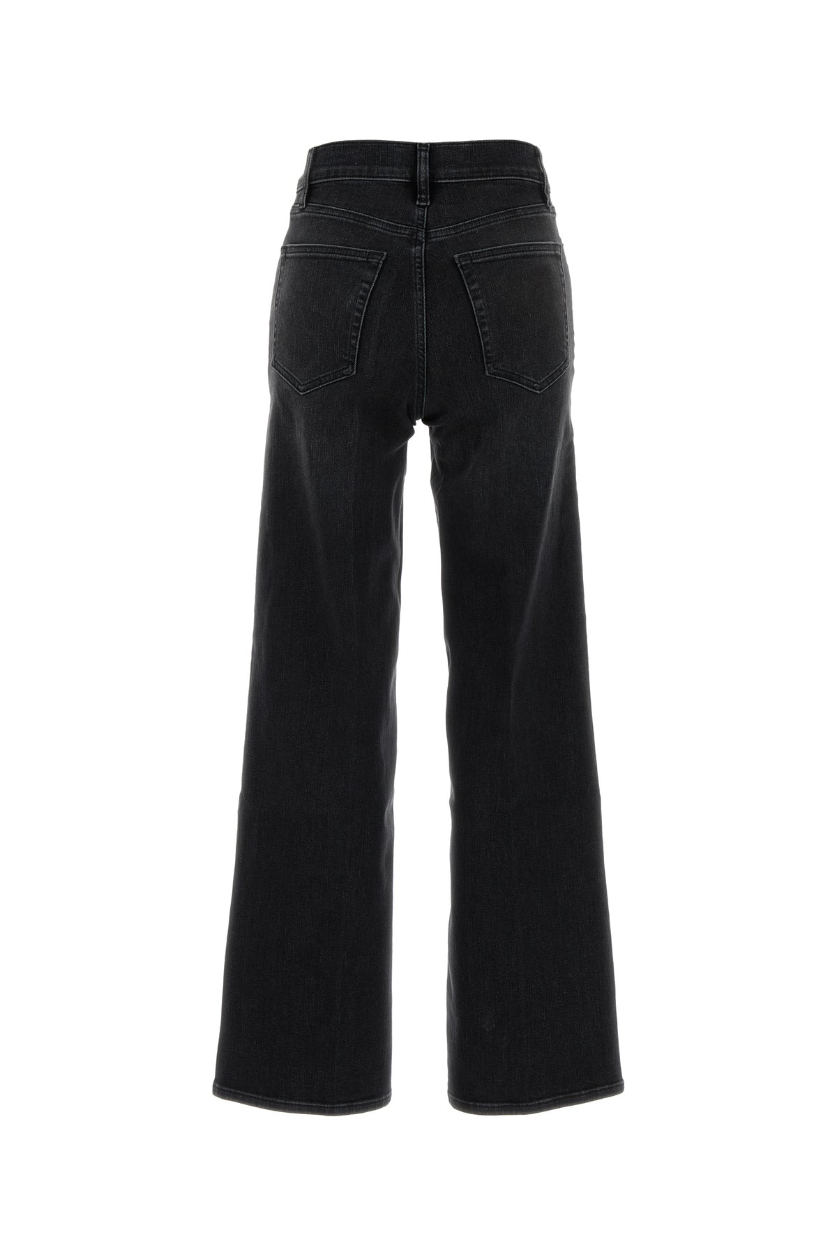 FRAME Jeans in denim stretch nero, view 2