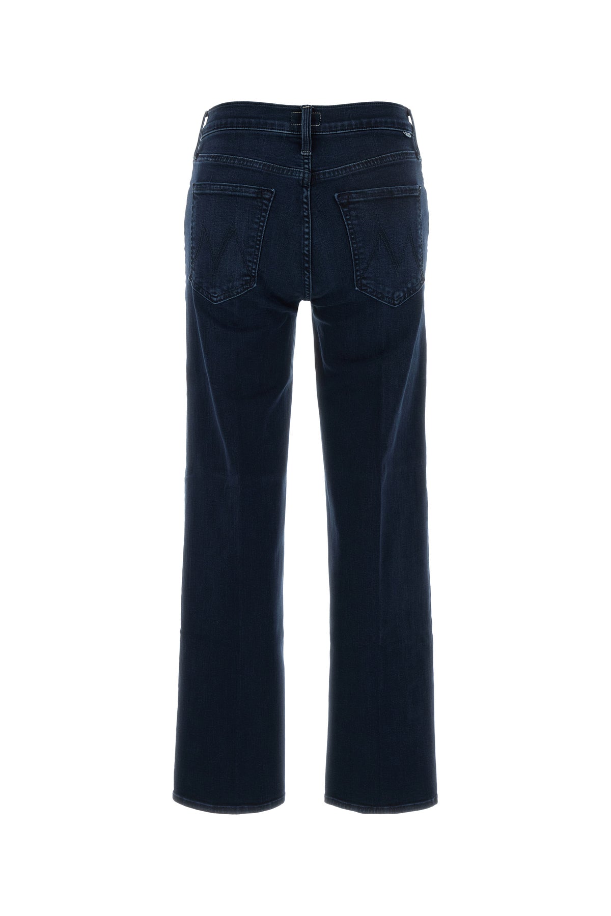 MOTHER Jeans The Mid Rise Rumbler in denim stretch blu, view 2