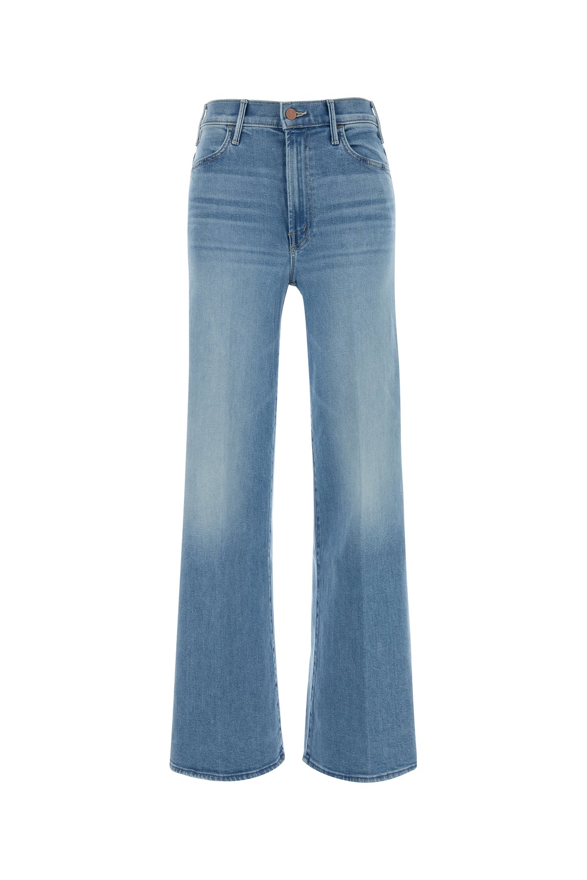 MOTHER Jeans The Hustler Roller Sneak in denim stretch