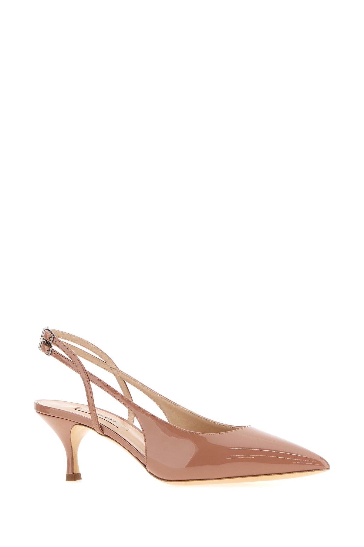 CASADEI Scarpe con tacco Giulia in pelle rosa antico, view 2