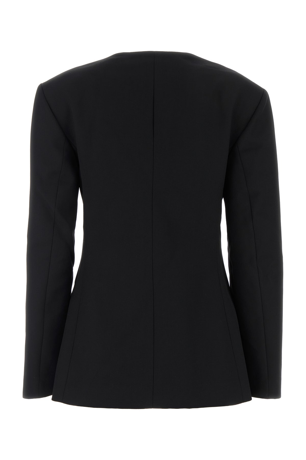 Anine Bing Giacca Huda in twill nero, view 2
