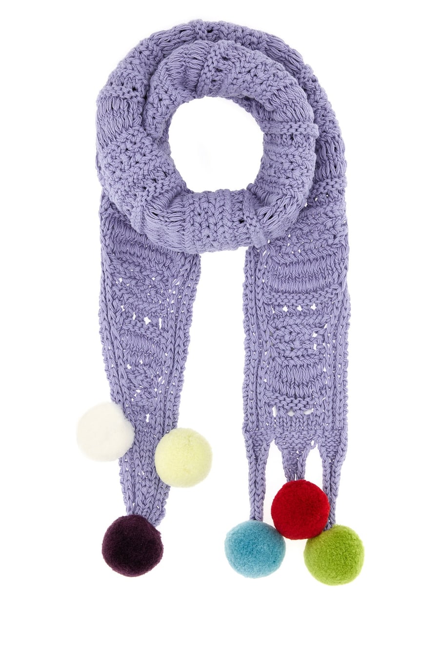 JW Anderson Sciarpa in cotone lilla