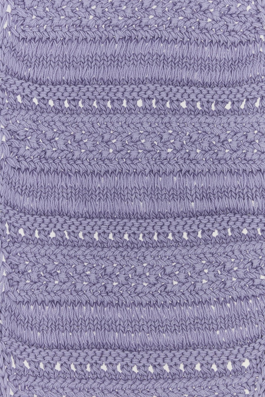 JW Anderson Sciarpa in cotone lilla, view 3
