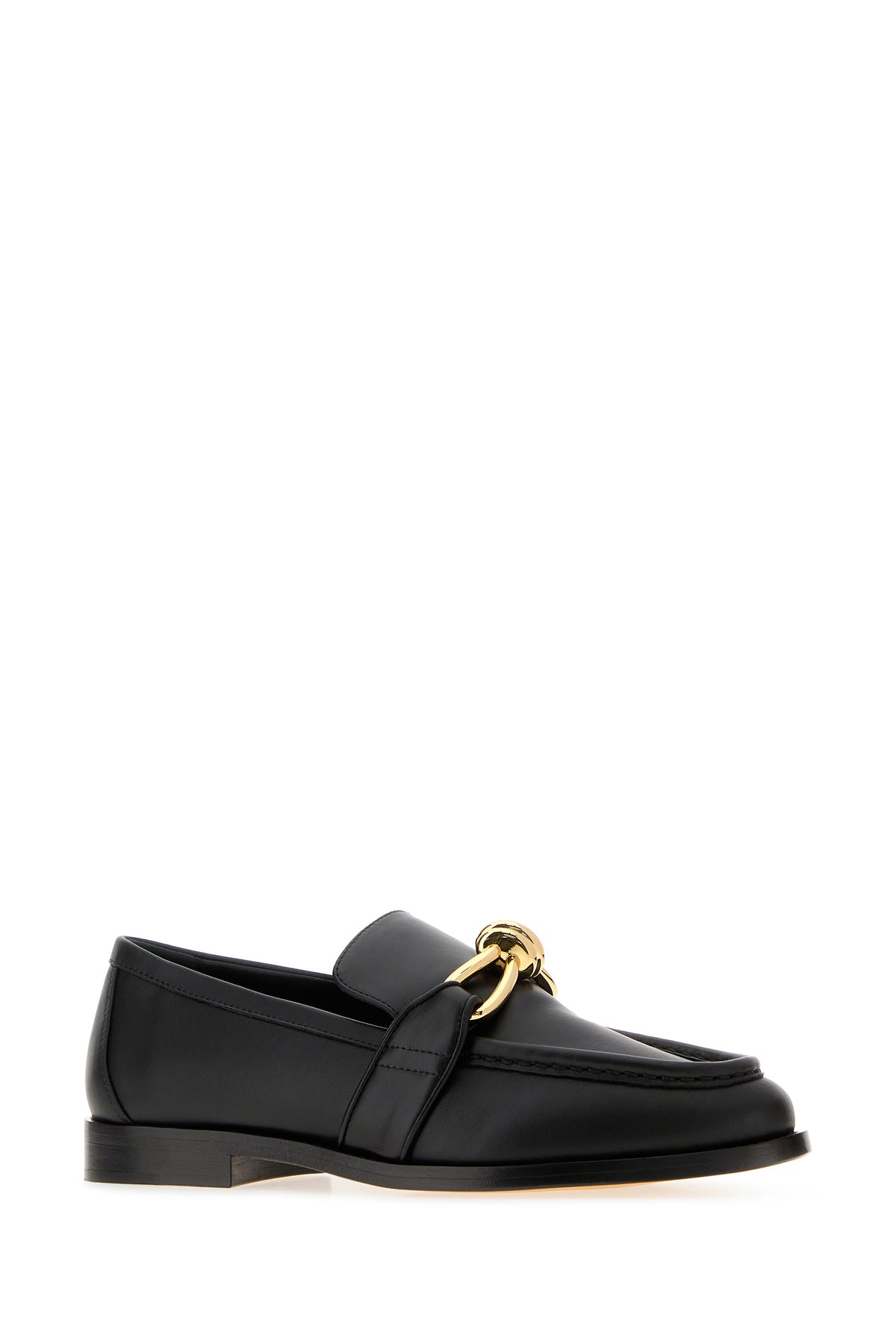 Bottega Veneta Mocassini Astaire in pelle nera, view 2