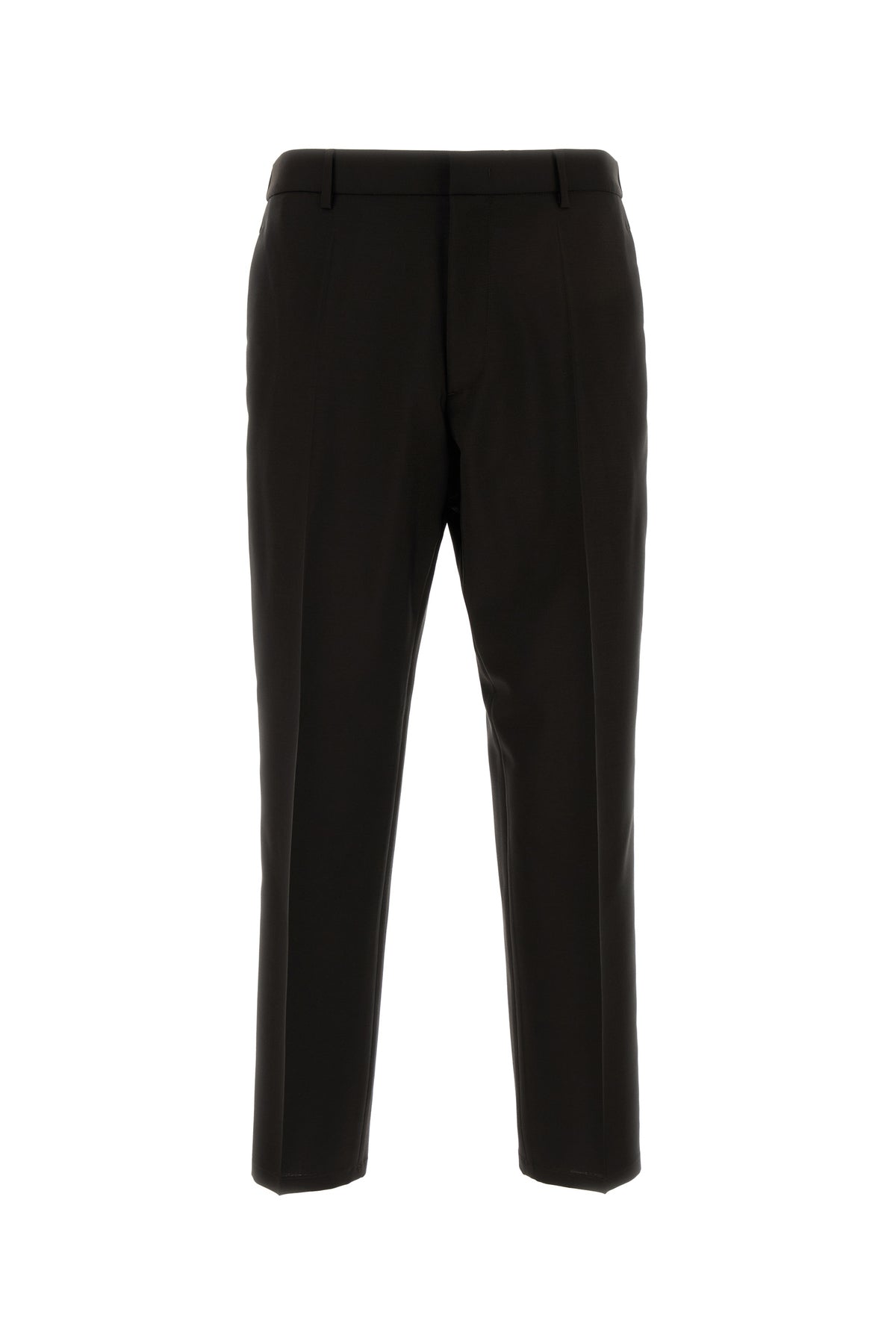 Jil Sander Pantalone in misto lana testa di moro