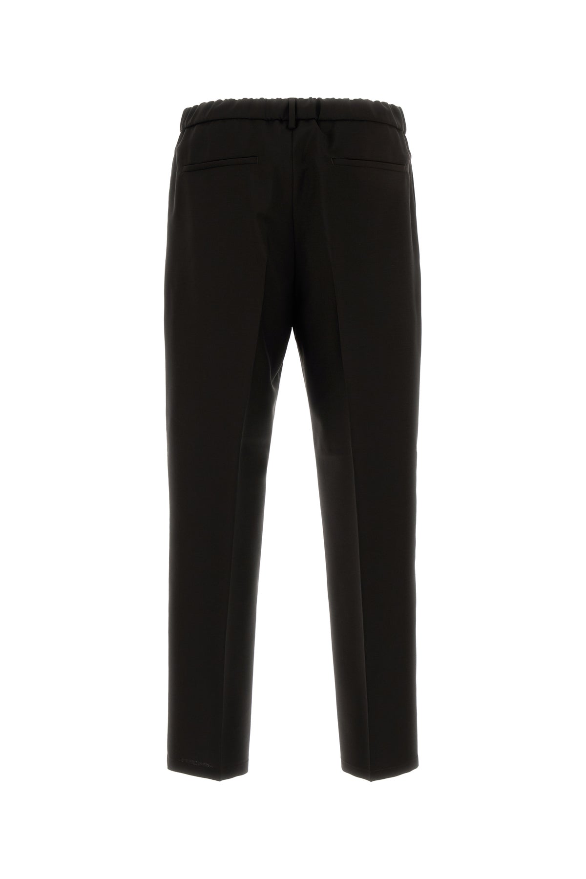 Jil Sander Pantalone in misto lana testa di moro, view 2
