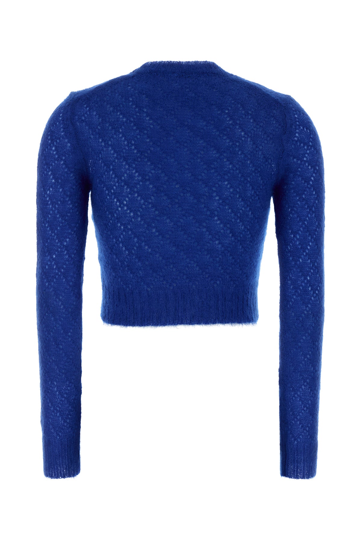 Jil Sander Maglione in misto mohair blu, view 2