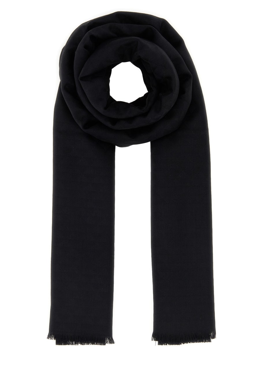 Prada Sciarpa in jacquard nero