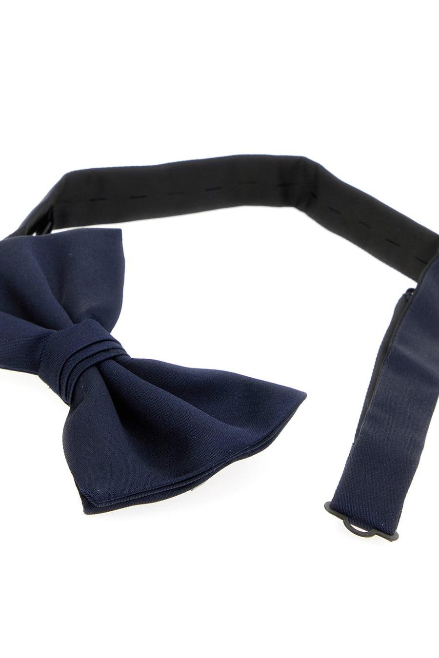 Prada Papillon in seta blu notte, view 2