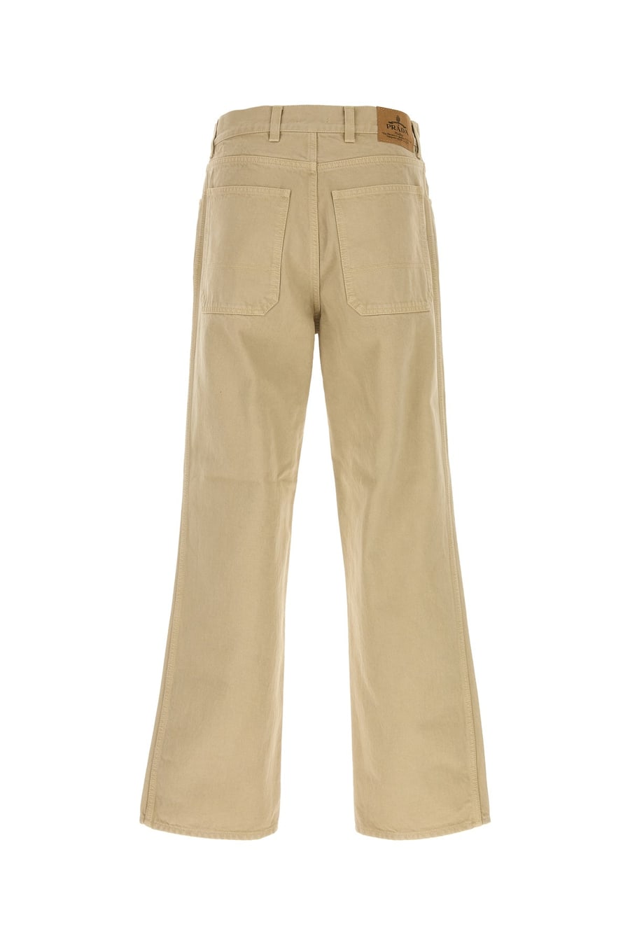 Prada Pandalone in cotone beige, view 2