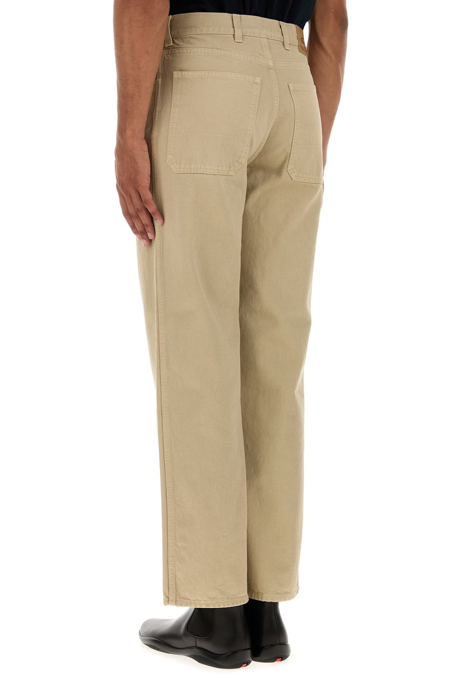 Prada Pandalone in cotone beige, view 4