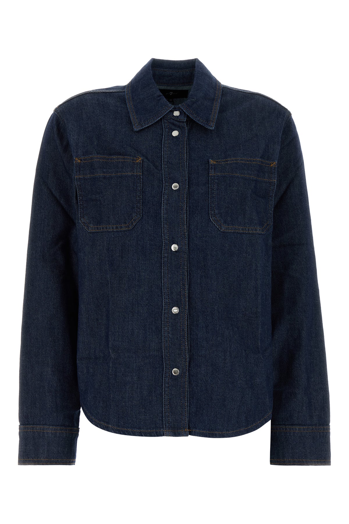 SEVEN FOR ALL MANKIND Camicia in denim stretch